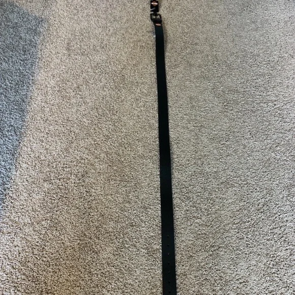 Harley-Davidson Men's XL 42/44 Pebbled Genuine Leather Belt, Black New - Picture 8 of 10